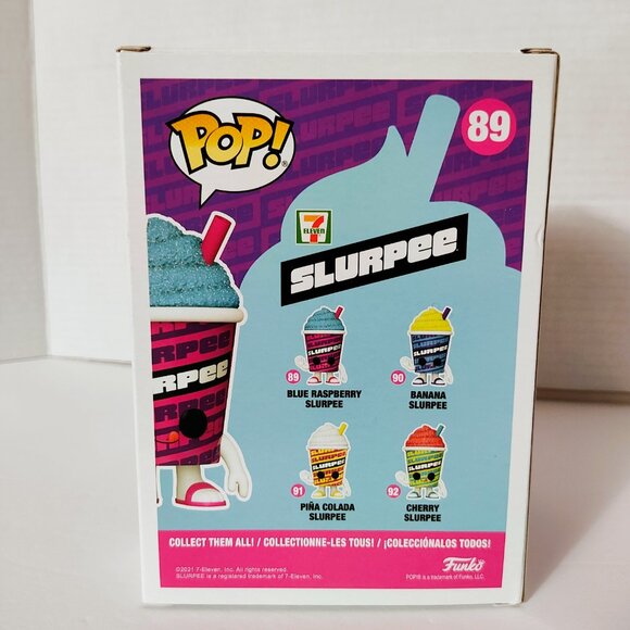 Funko Pop! - Blue Raspberry Slurpee (Glitter) #89 - 7-Eleven Exclusive - Picture 4 of 6